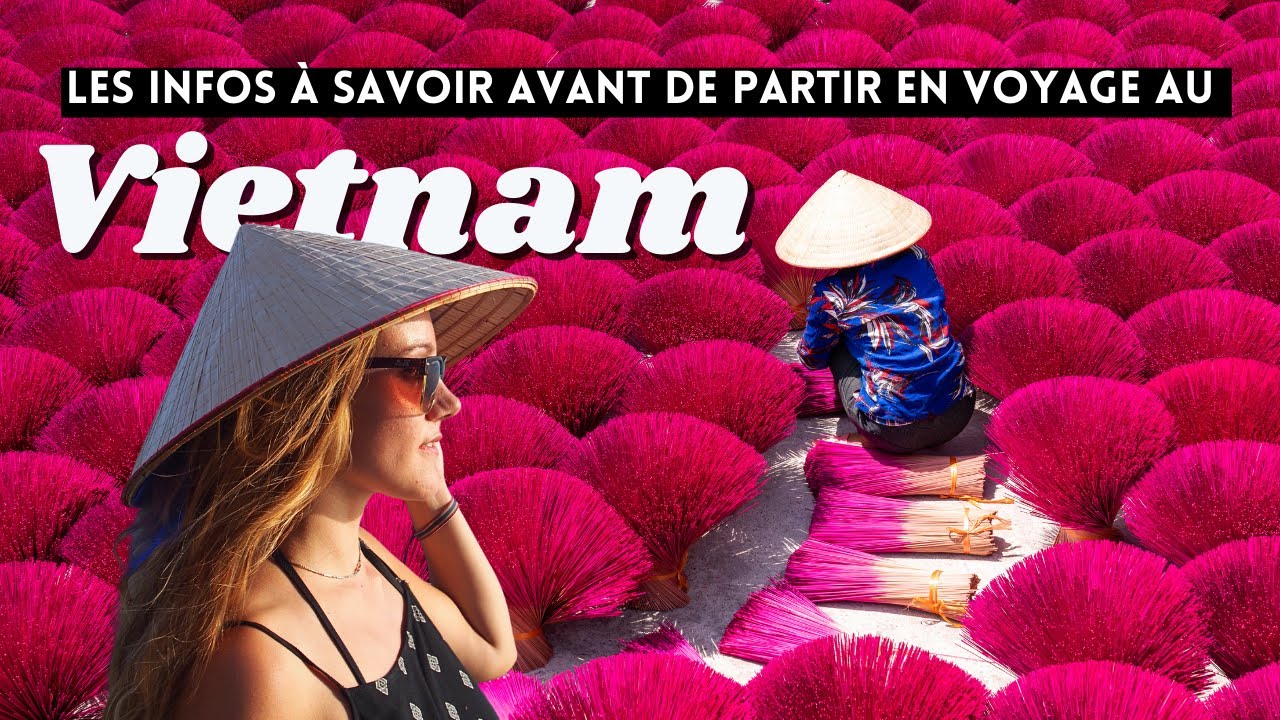 Réussir son Voyage au VIETNAM 🇻🇳 en 2025 : Infos et Conseils, Transport, Argent, Carte Sim...