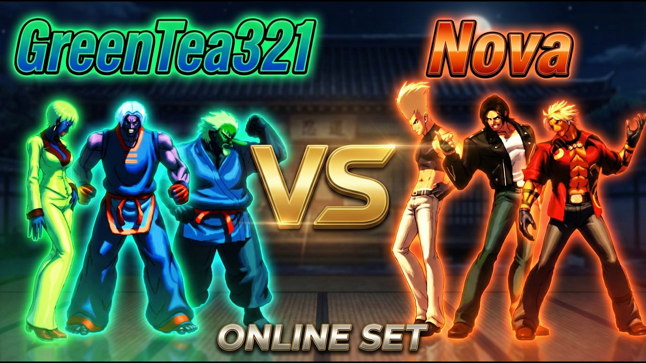 KOF XIII: GreenTea321vs Nova| Online Set | Feb 2026