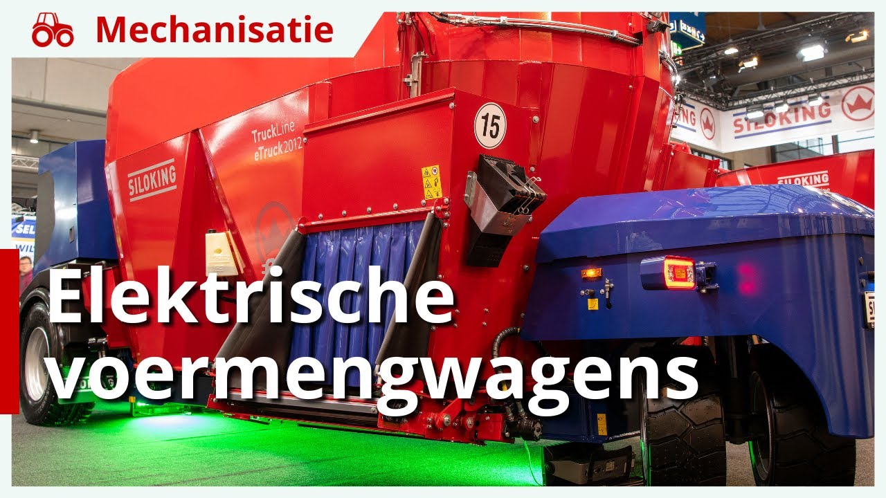 Elektrische voermengwagens op Agritechnica
