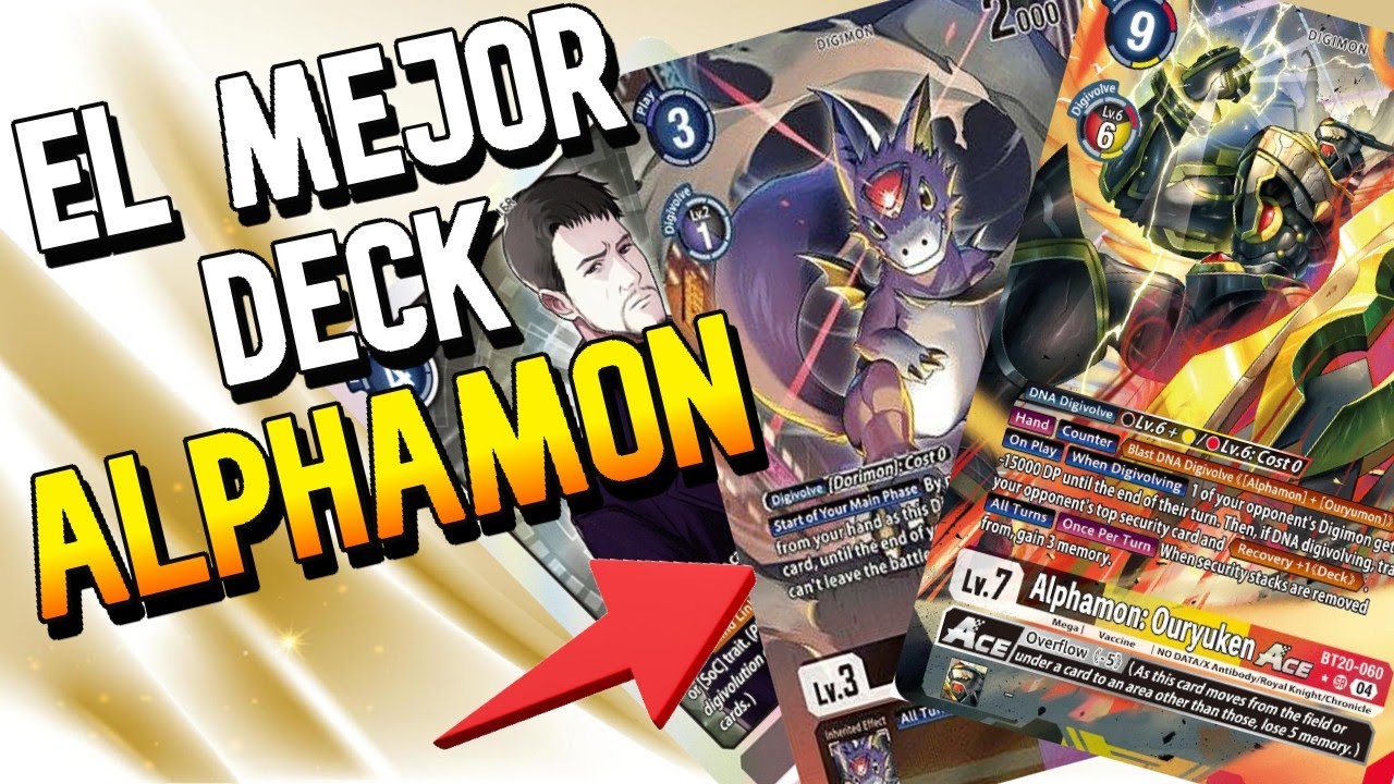 Deck Profile Alphamon Chronicles META | Digimon Card Game