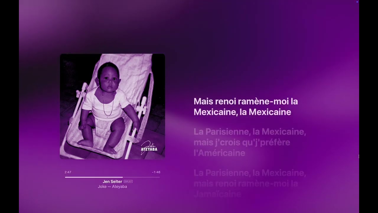 Ateyaba - Jen Selter (Paroles)