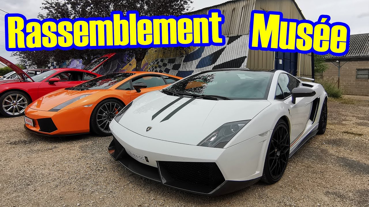 Lamborghini Gallardo Superleggera vs LP560-4 à l'Auto Sport Museum