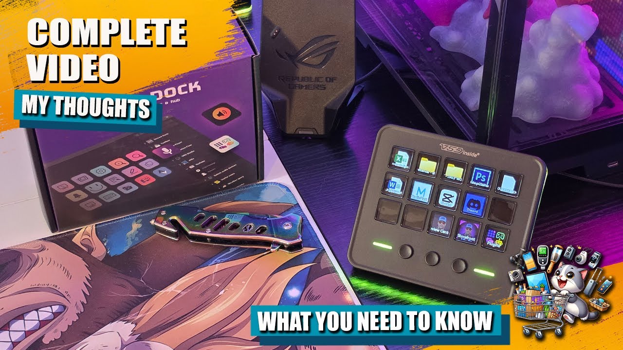 Stream Controller Deck Review &ndash; VSDINSIDE Macro Keyboard for OBS
