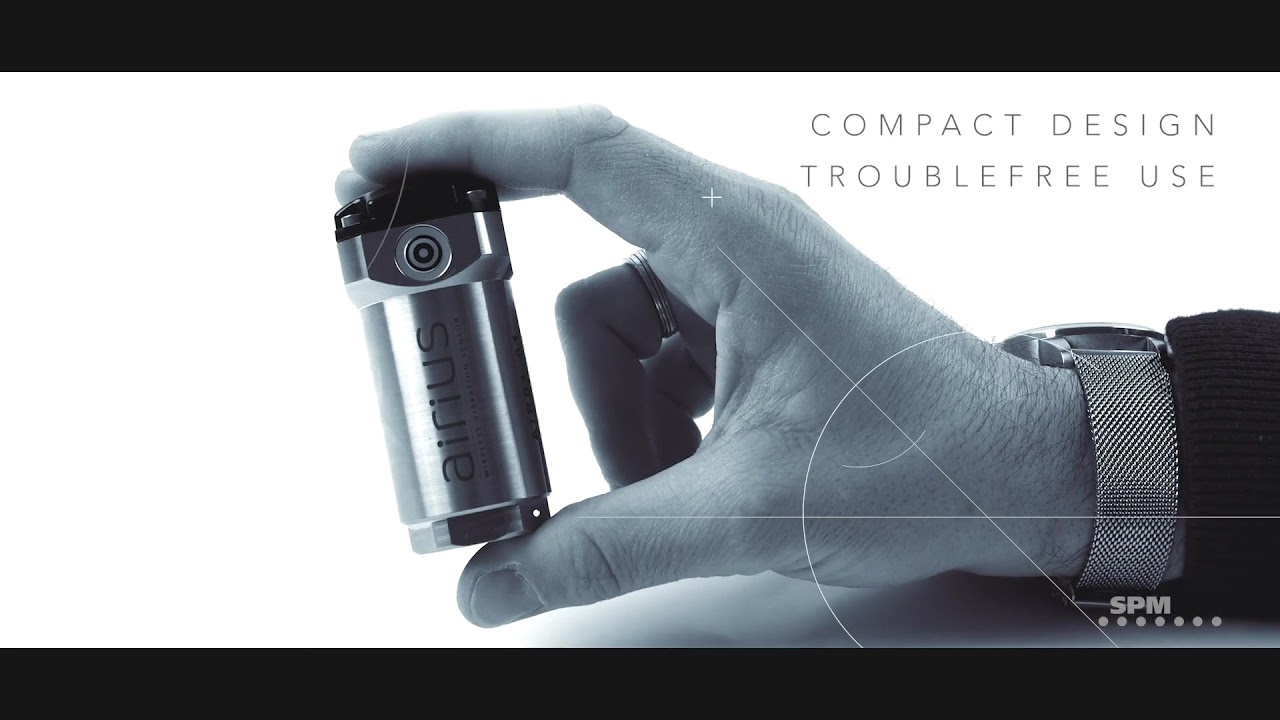 Wireless condition monitoring: vibration sensor Airius from SPM Instrument