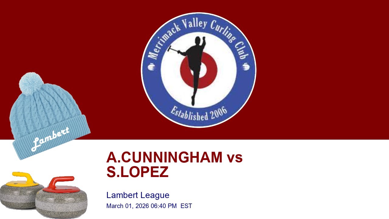 S1: MVCC Lambert League | A.CUNNINGHAM vs S.LOPEZ