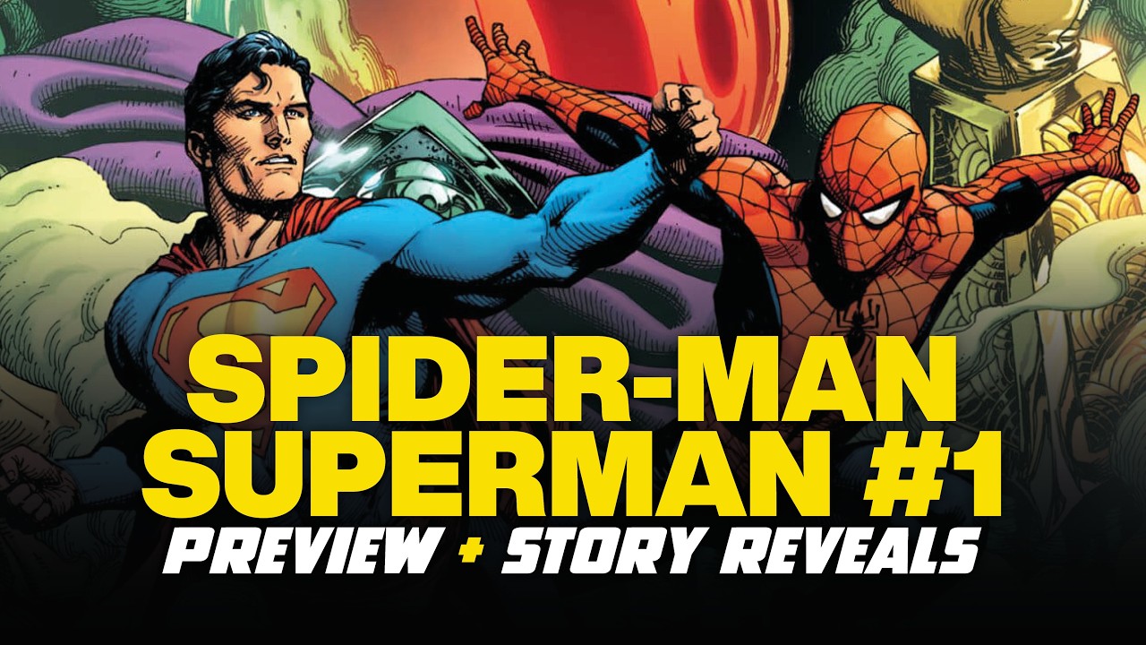 Spider-Man Superman #1 — Предварительный просмотр страниц и раскрытие сюжета!
