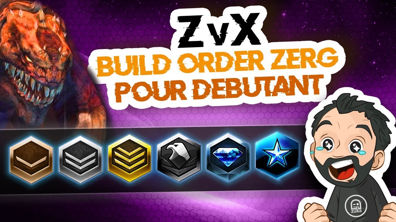 Starcraft 2 - ZvX - Build Order Zerg pour Débutant ! Vers la ligue Maitre ! [FR]
