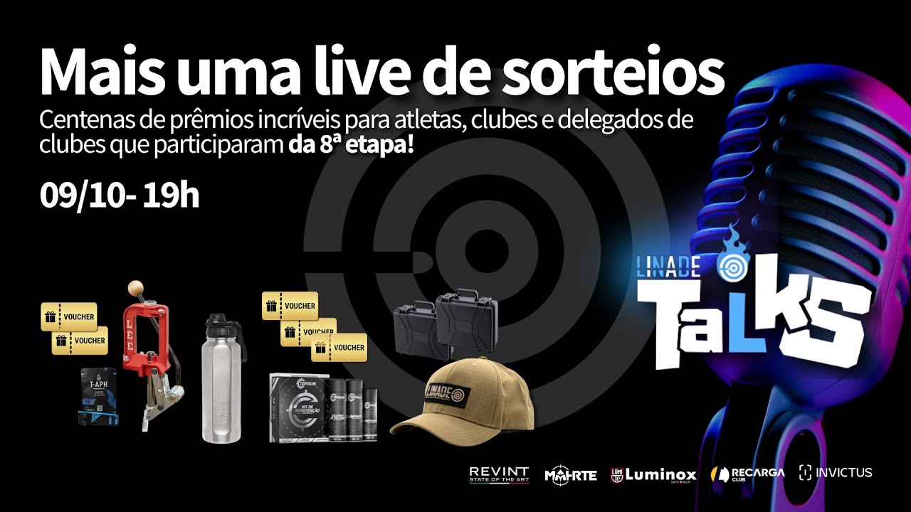 🎲 LIVE DE SORTEIOS A 8ª ETAPA DE 2025 - LINADE TALKS - PARTE 1