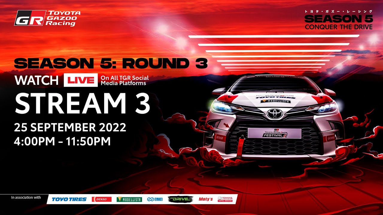TGR Festival Vios Challenge Season 5 Round 3 - LIVE Stream #3