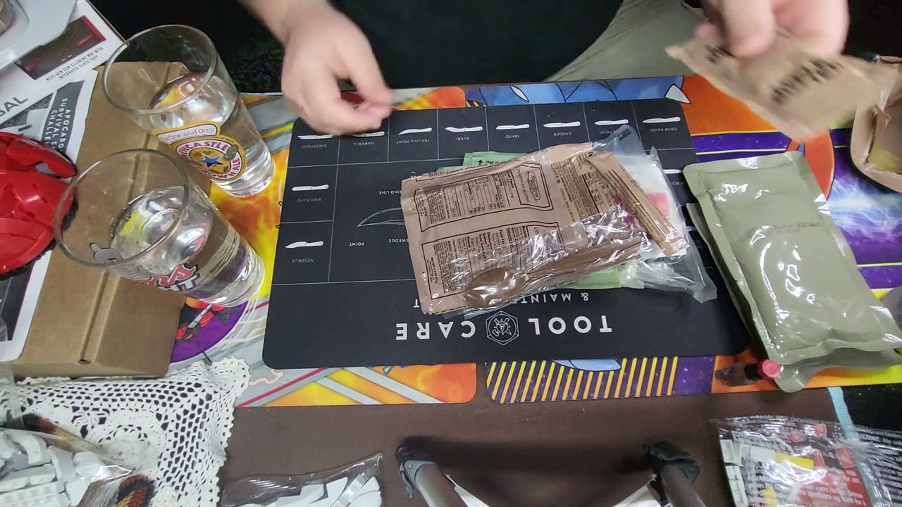 MRE#4 CHEESE OMELET WITH VEGETABLES AKA VOMELETE TASTING AND REVIEW!!