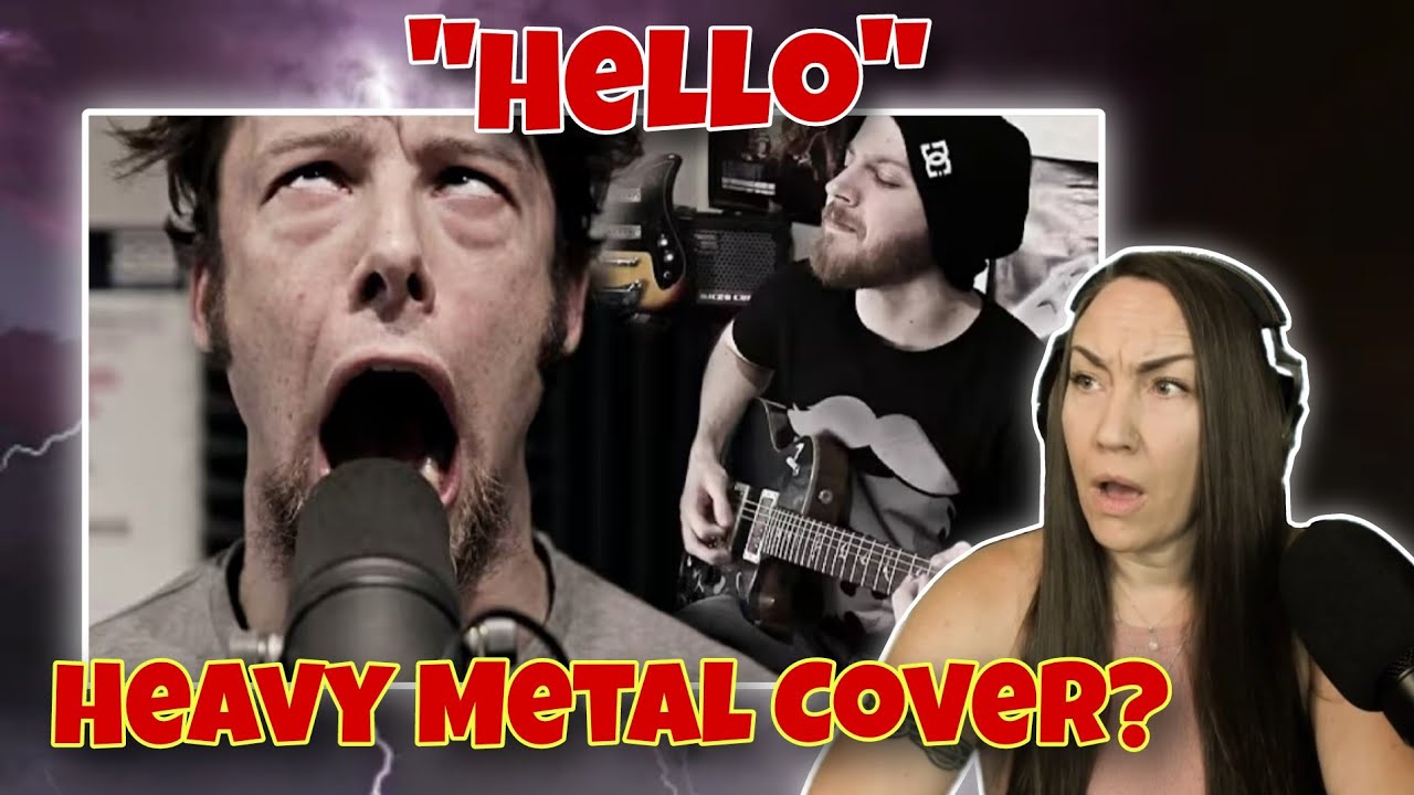I dig this version! | Adele - Hello (metal cover by Leo Moracchioli) | Reaction