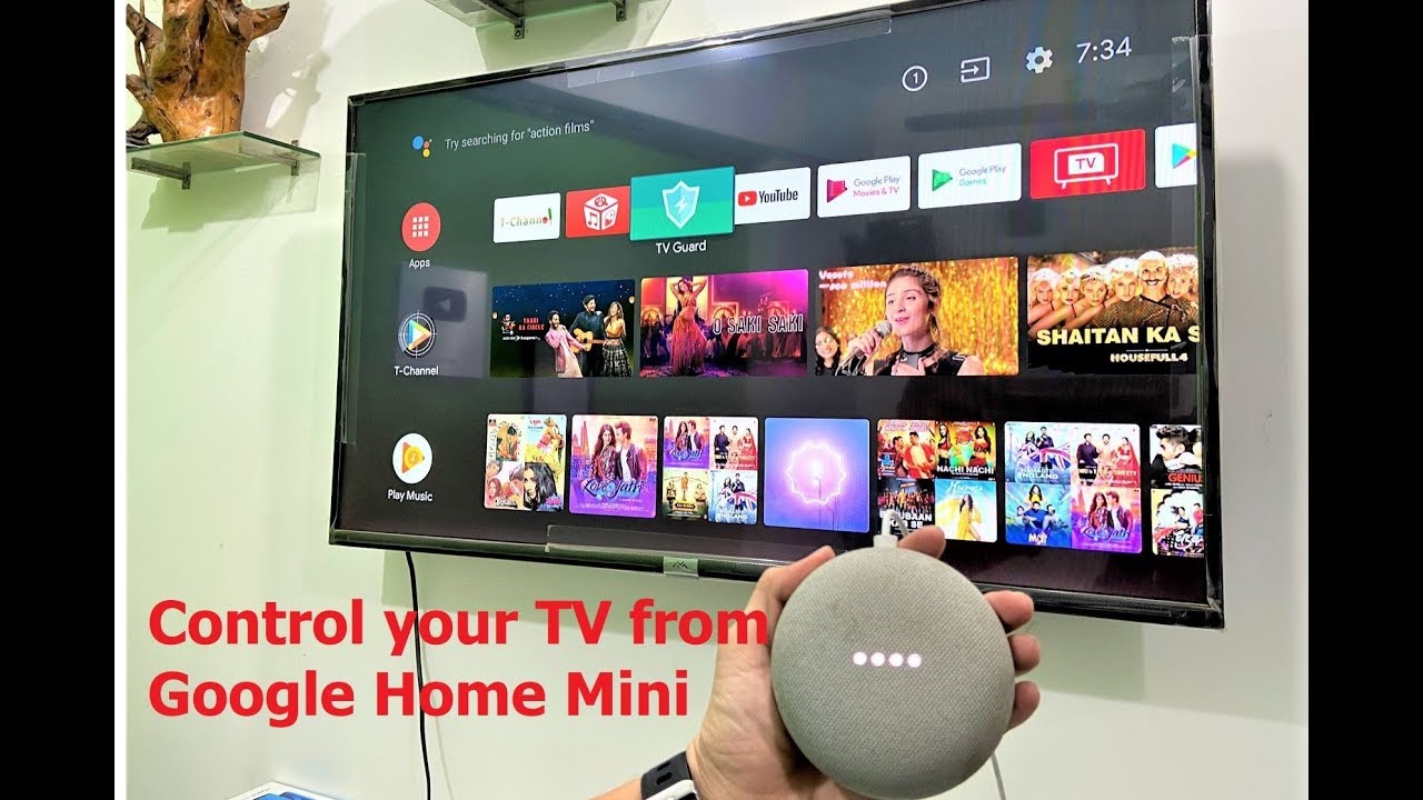 How to Connect & Control TV from Google Home Mini-2020