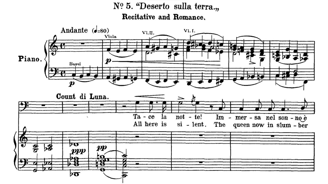 G. Verdi - Il Trovatore, Act 1 Finale Trio (Met Opera)