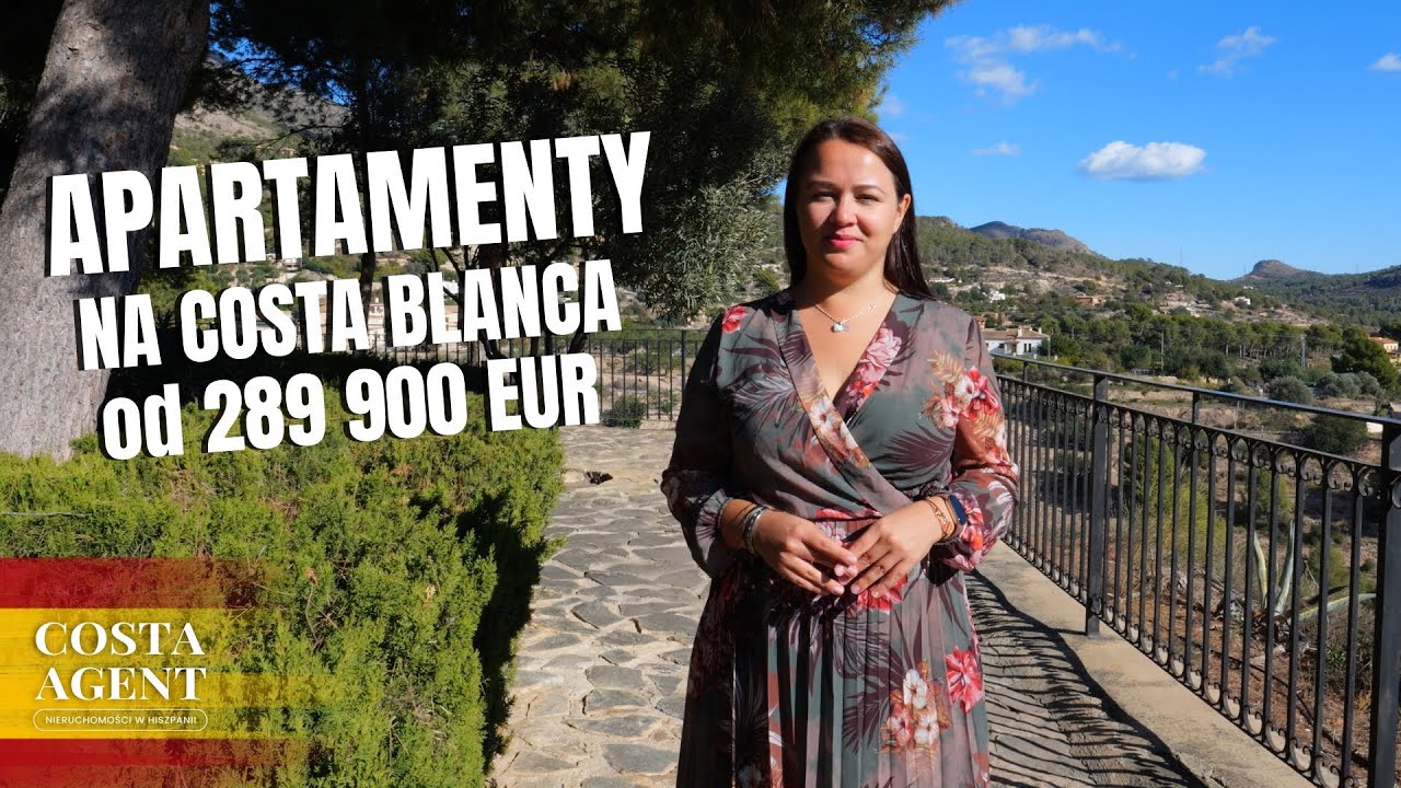 Apartamenty w malowniczym Finestrat na wybrzeżu Costa Blanca w Hiszpanii!