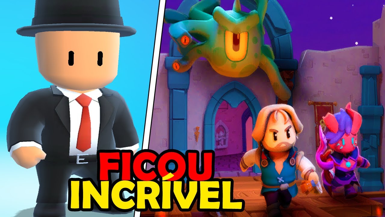 VOLTEI e JOGUEI NESTE NOVO MAPA INCRÍVEL do Stumble Guys