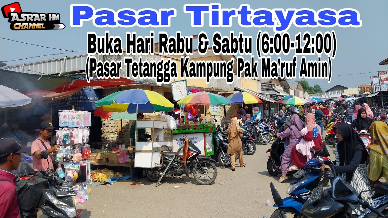 Review Pasar Tirtayasa || Ramai Pengunjung || Cek Harga Sembako || Kab Serang Banten