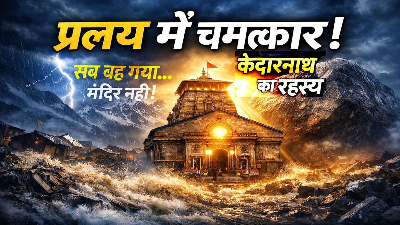 👉 केदारनाथ का चमत्कार 😱 | 2013 की प्रलय में भी कैसे बचा केदारनाथ मंदिर? सच्चाई जानिए