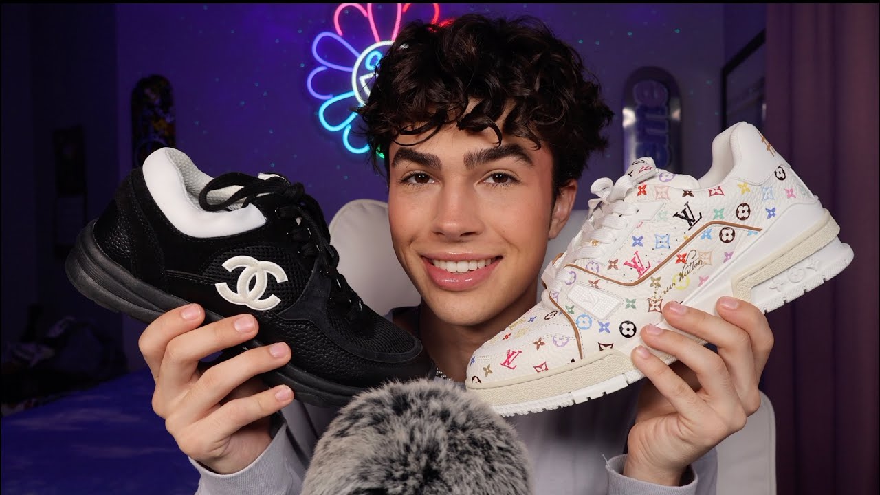 ASMR- Shoe Collection 👟(Tapping & Scracthing, My Favorite Shoes)