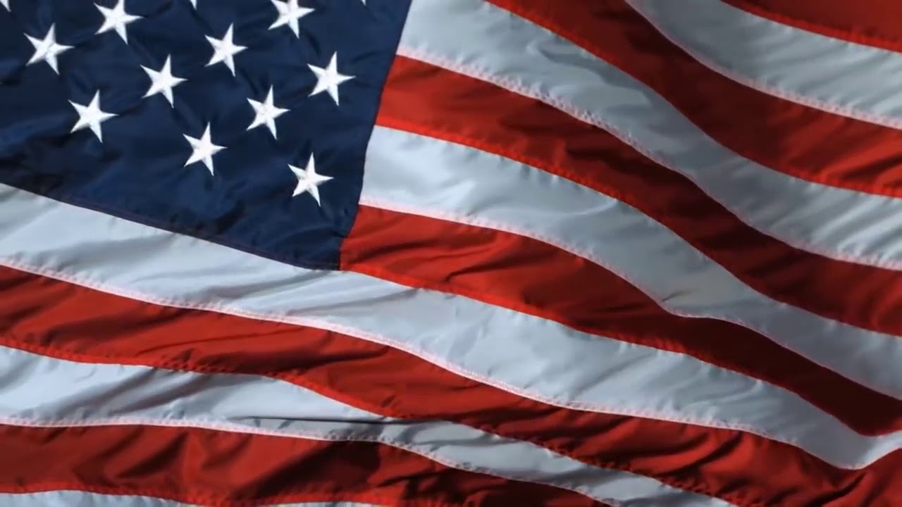 US Flag Advance and Present The Colors US Army Band "Pershing's Own"