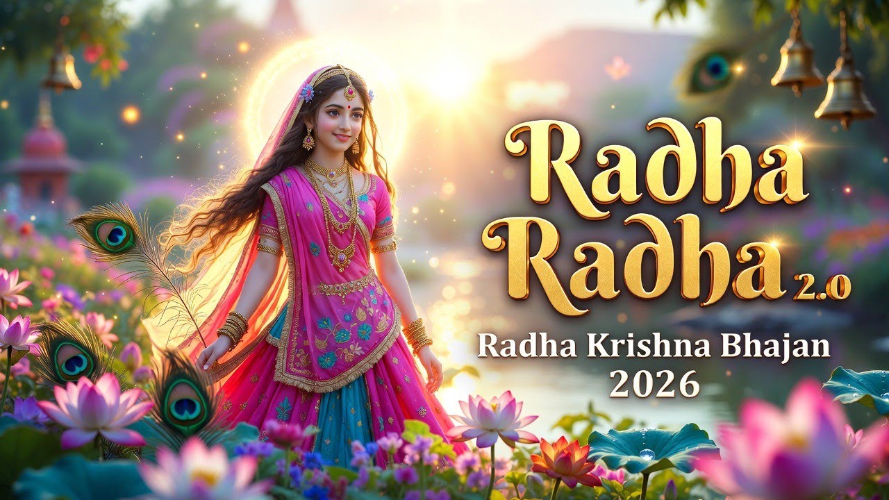 Radha Krishna Bhajan 2026|Radha Radha|Krishna Naam|Beautiful Morning Bhajans| Bhakti Song|राधा कृष्ण