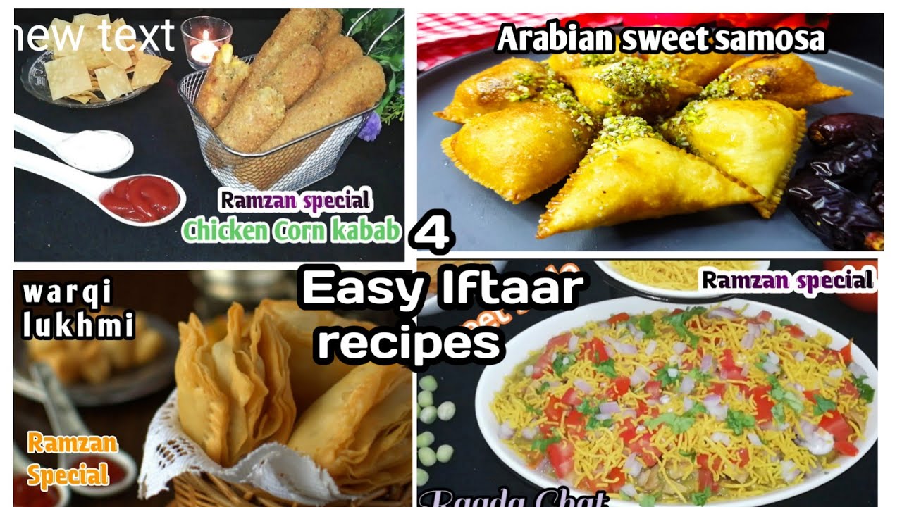 4 Unique iftaar Recipes | Iftar Special | Ramadan 2022 Special Recipes | Ramzan Special Recipes