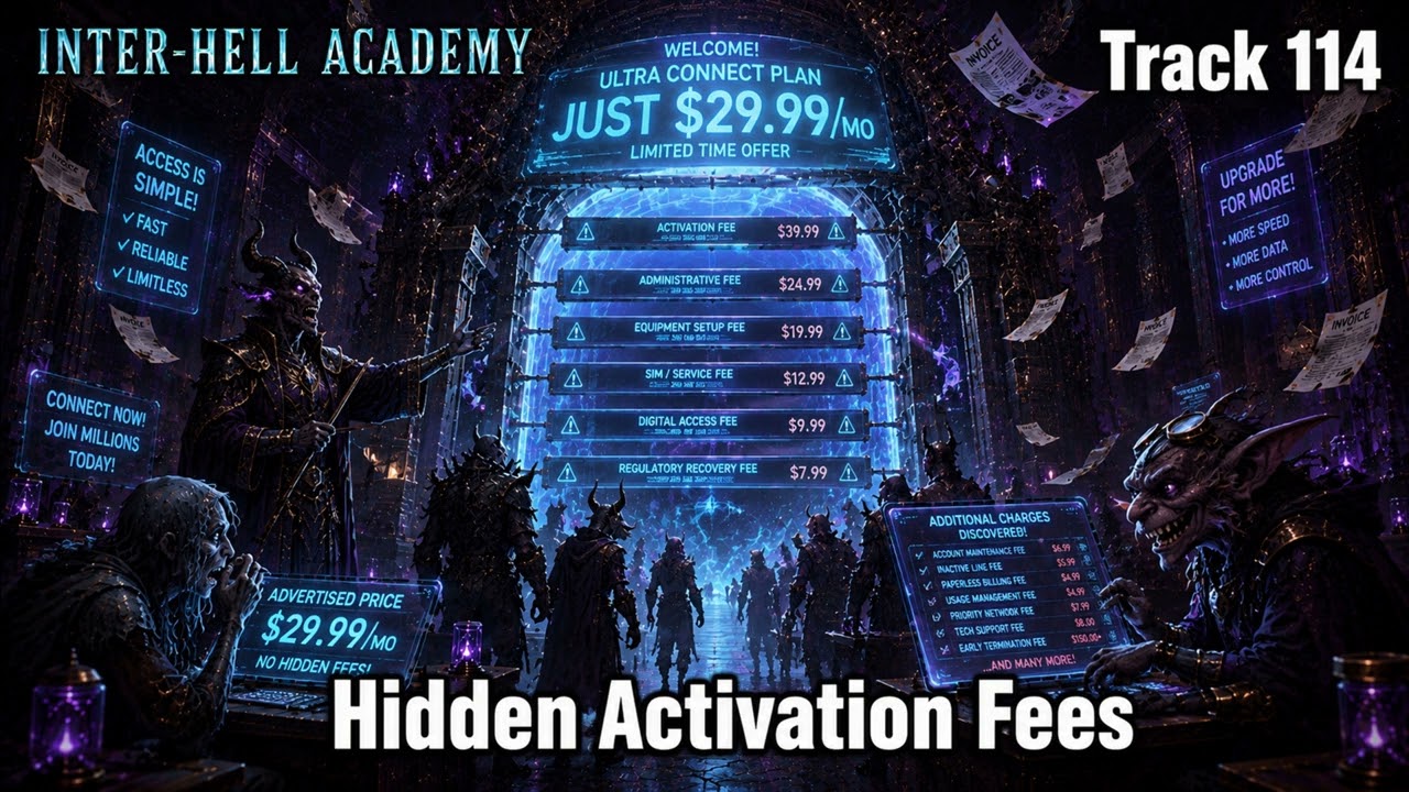 🎶 Hidden Activation Fees &mdash; Track 114 of The Inter-Hell Academy