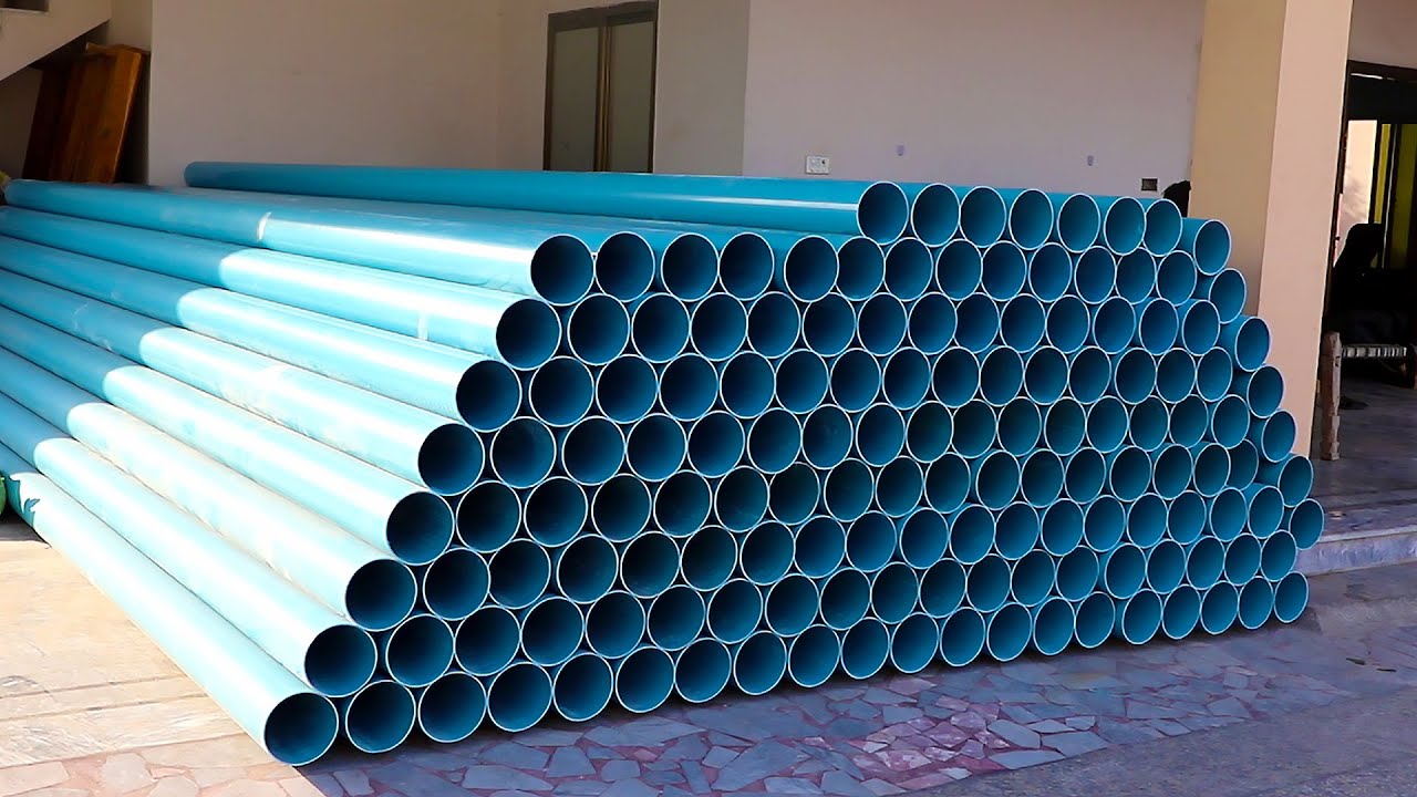 The Amazing Process of PVC Pipe Manufacturing at a Local Factory