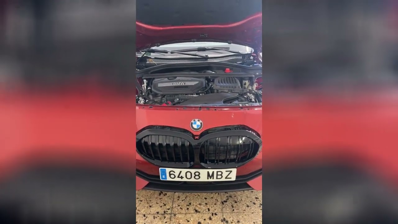 Замена передней решетки и корпусов боковых зеркал BMW F40 118