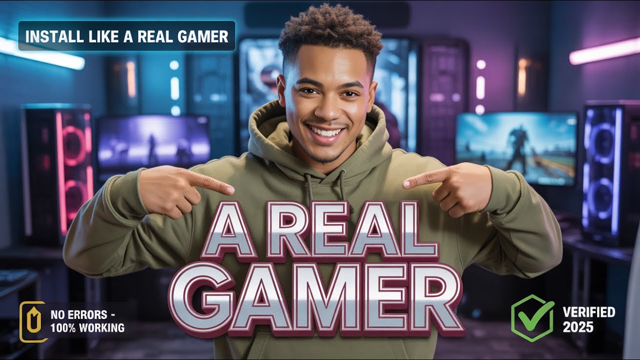 Как установить любую игру от A Real Gamer (2025)