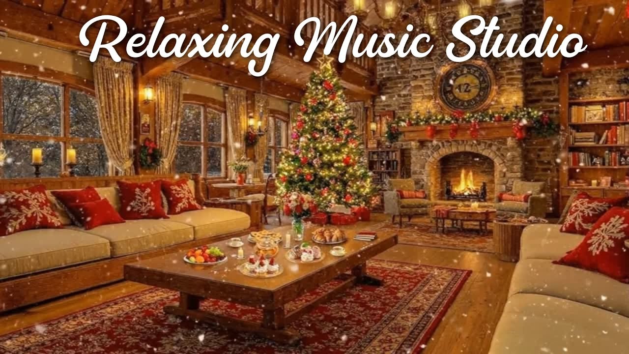 Charming Wintery Christmas Atmosphere 🎄Instrumental Christmas Music 🌲🎁 Festive Ambience 2026
