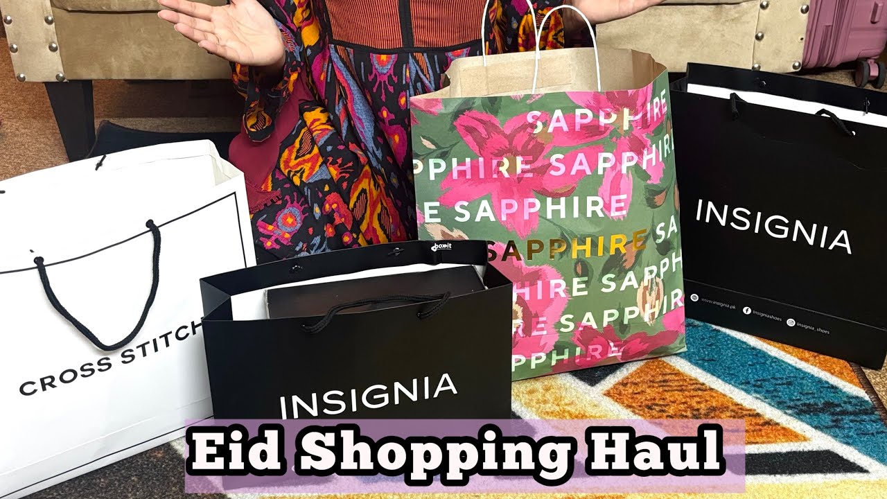 Huge Eid Shopping Haul Worth 80,000 Rupees