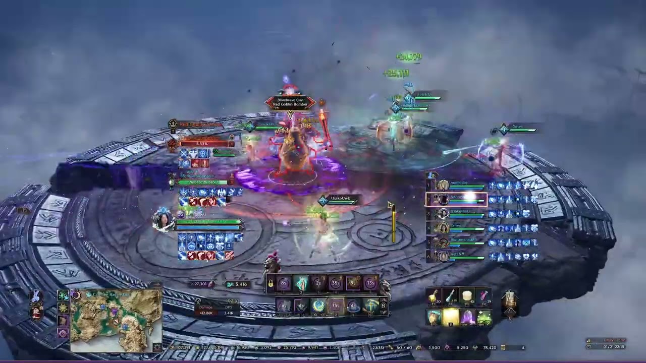 【TnL】Carmine Rage Island | Gaitan | Trials T9 | Seeker Healer PoV