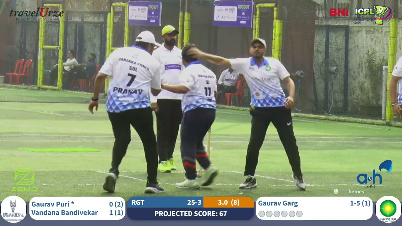 Ranjana Ghoshal Titan VS Farzana Suris Sol | ICPL 2026