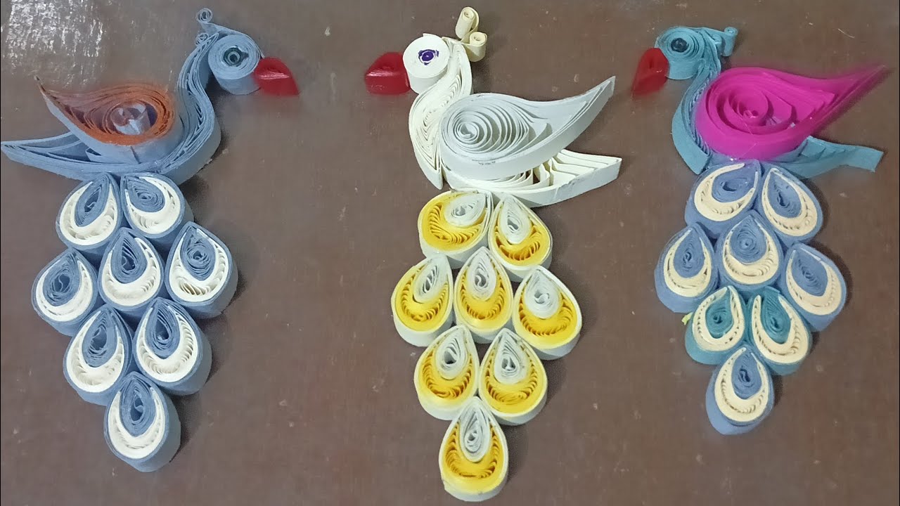 DIY Quilling Paper Peacock - EASY Step-By-Step Tutorial! (2024)