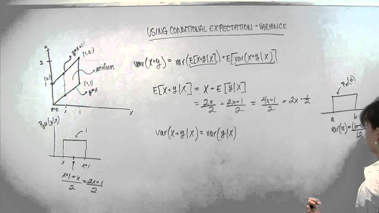 Using the Conditional Expectation and Variance