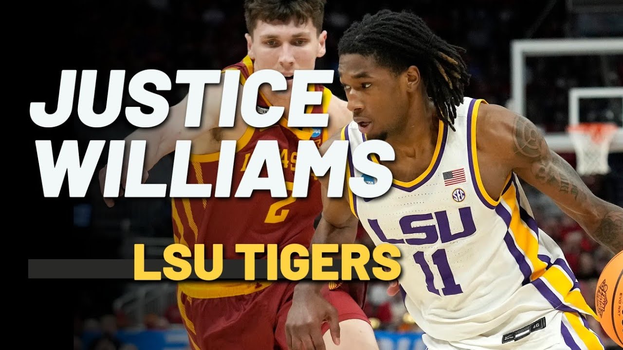 Justice Williams LSU Tigers 2022-2023 Highlights