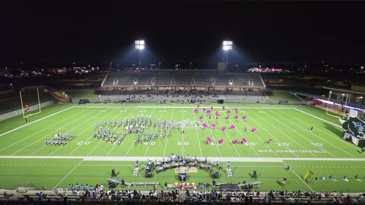 9-5-25 Paetow Band and Color Guard Halftime Performance *Senior Night*