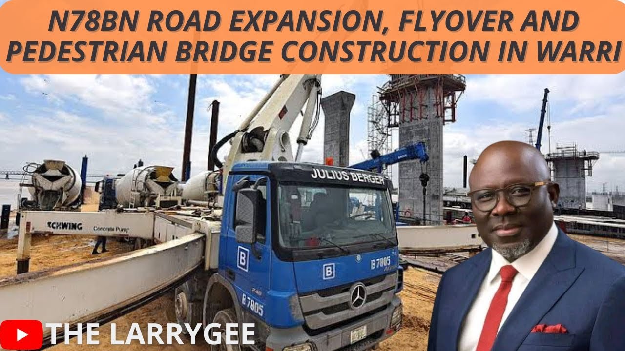 Warri Flyover and pedestrian Bridge construction| Warri, Delta State.