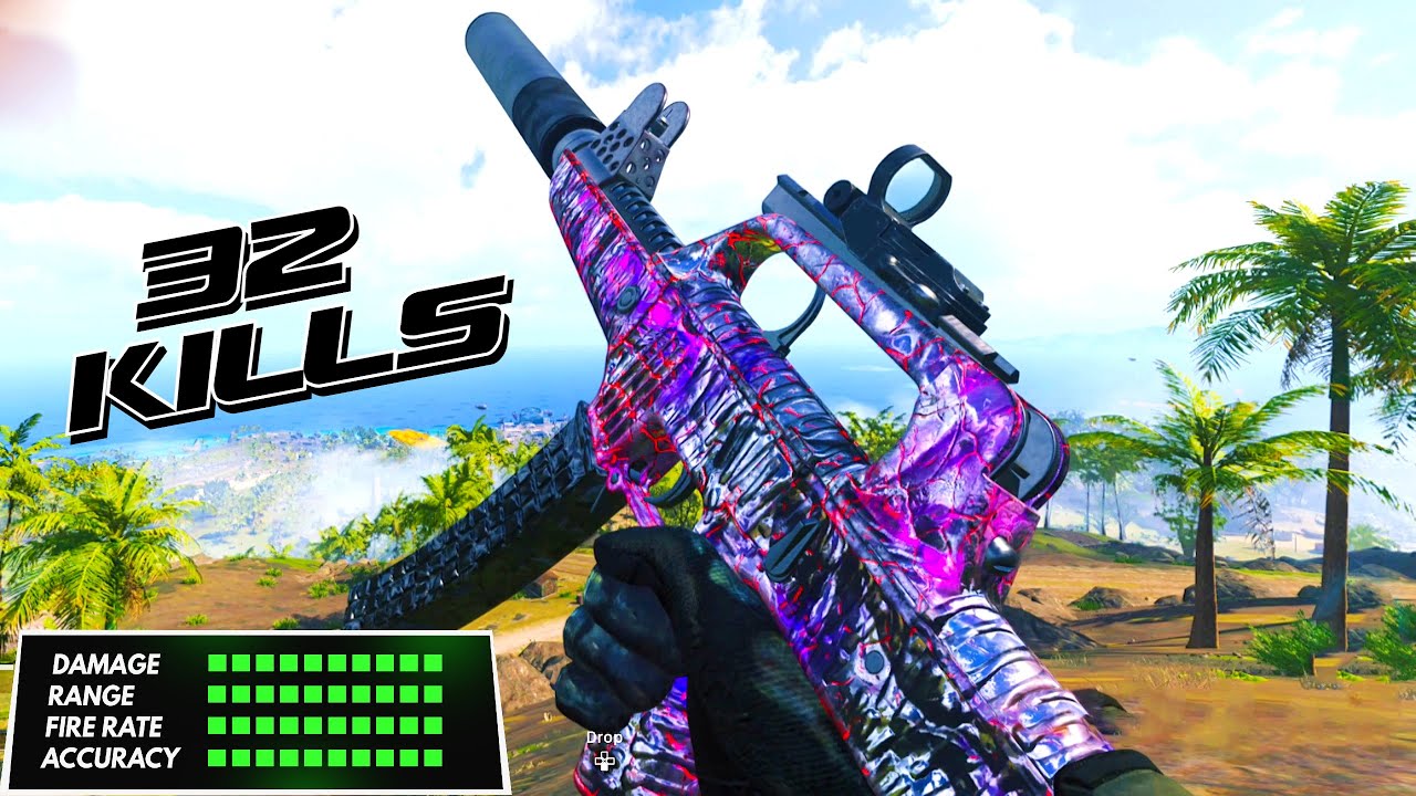 LAPA SMG BEST CLASS IN WARZONE! (32 KILLS IN CALDERA)