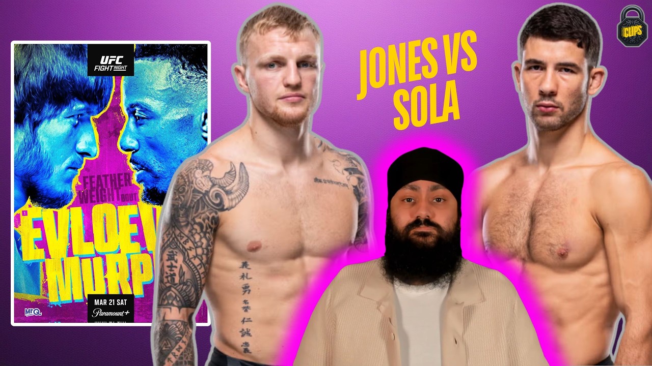 UFC London: Jones vs Sola Breakdown, Prediction, & Pick