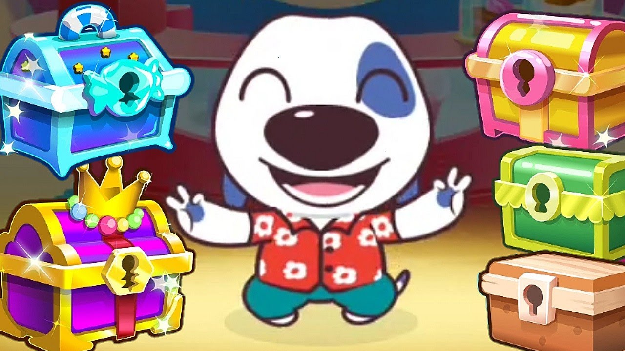 Talking Tom Candy Run Hawaiian Hank all box Gameplay Android ios