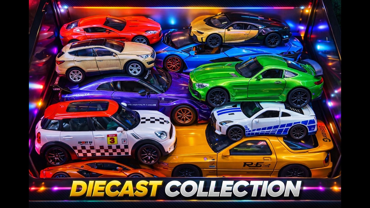 LIVE Diecast Cars Showcase | Luxury & Supercar Model Collection #rccar