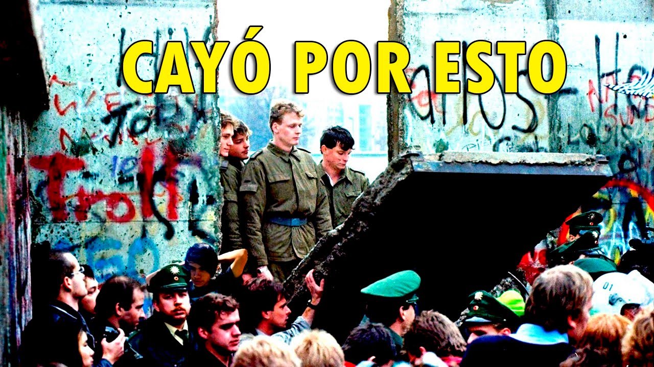 El día que cayó  el Muro de Berlín