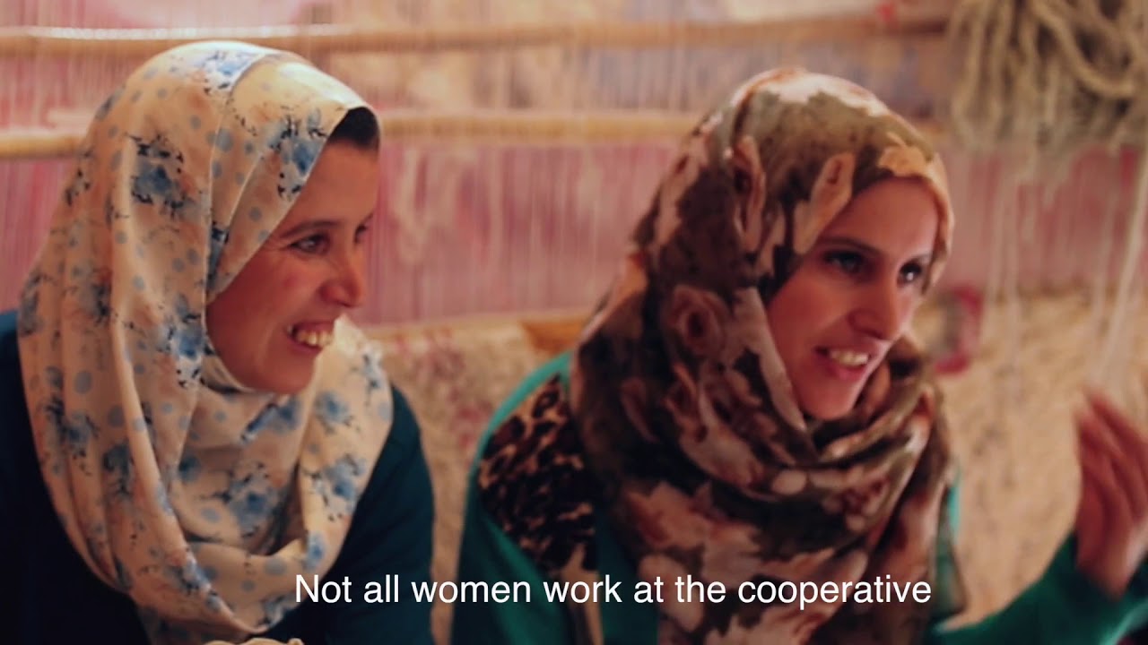 The Making of Berber Rugs in Morocco