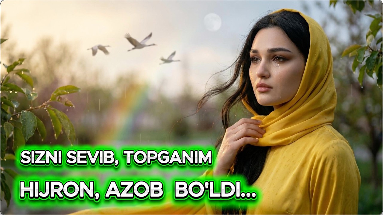 SIZNI SEVIB, TOPGANIM HIJRON, AZOB BO'LDI... SAROBGA AYLANGAN SEVGI(Official Music Video) | Orzibobo