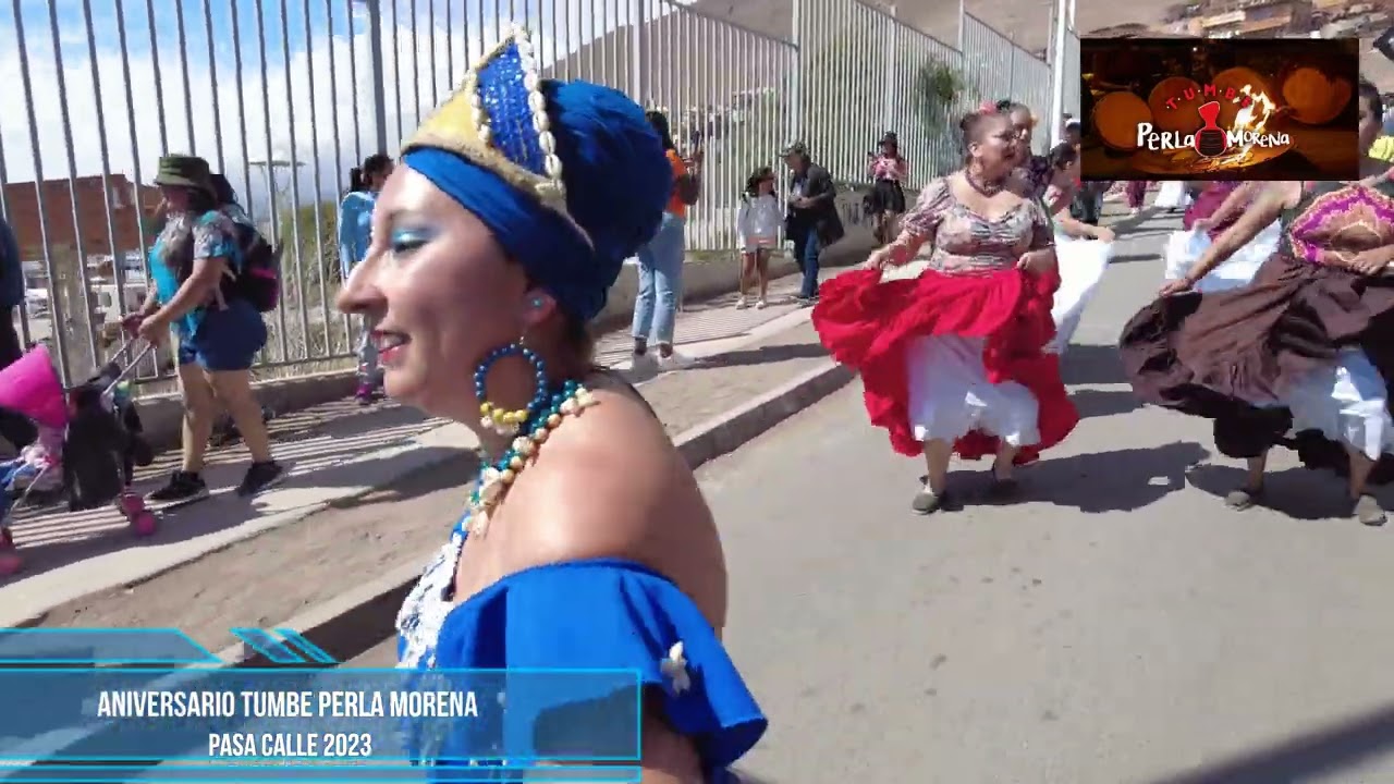 Tumbe perla morena, Pasa calle Aniversario 2023
