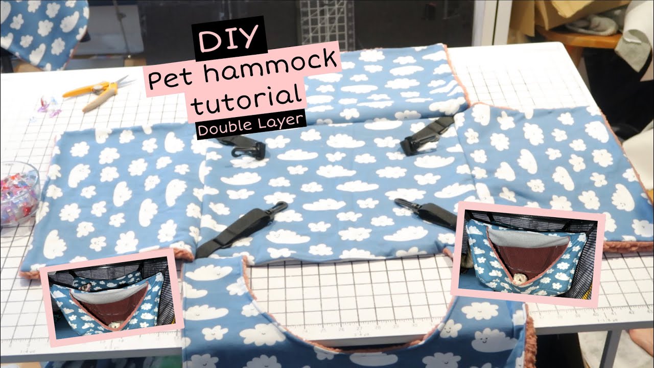 DIY Pet Hammock Tutorial
