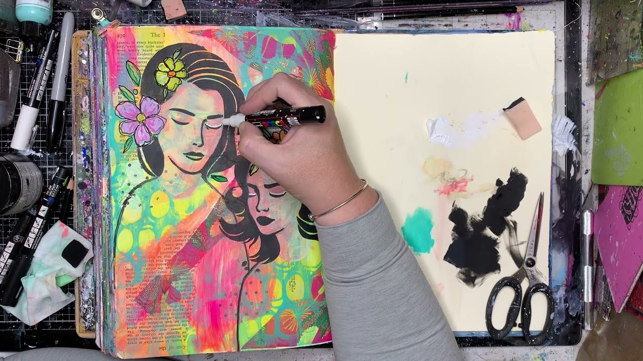 Why I art journal: Clarity brings serenity