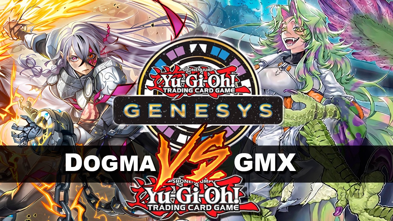 YuGiOh! Genesys - Branded Dogmatika Vs GMX Dino | Diminuíram a ponutação do Misc, heim