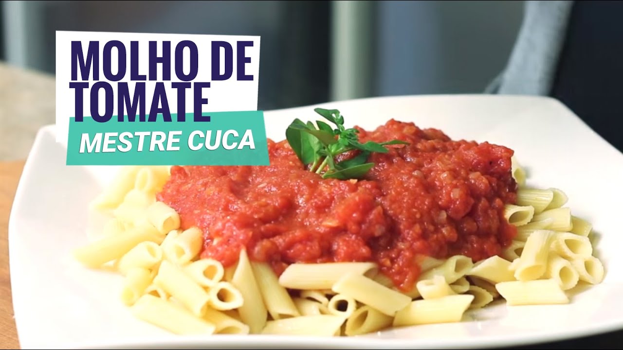 MOLHO DE TOMATE EM 5 MINUTOS